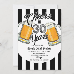 30e verjaardag,dirty thirty,bier,proost & biertjes aankondiging
