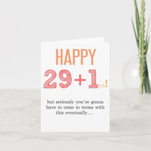 30e verjaardag Dirty Thirty Card Kaart (Voorkant)