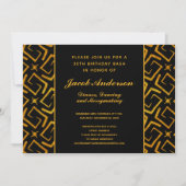 30e verjaardag Elegant Dinner and Dancing Kaart (Voorkant)