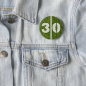 30e verjaardag Football Button baard (In situ)