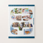 30e verjaardag Foto Collage nummer 30 Keepomwille Legpuzzel (Verticaal)