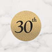 30e verjaardag Foto Confetti (Kleine voorkant)