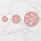 30e verjaardag Foto Confetti (Voorkanten)