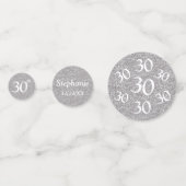 30e verjaardag Foto Confetti (Voorkanten)