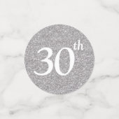 30e verjaardag Foto Confetti (Kleine voorkant)