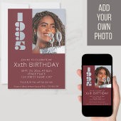 30e verjaardag foto geboren in 1995 Bourgondië roo Kaart