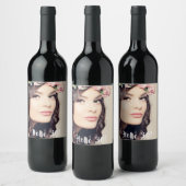 30e verjaardag foto hallo 30 wijn etiket (Flessen)