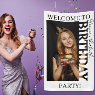 30e Verjaardag Foto studentenfeest Partij Spandoek