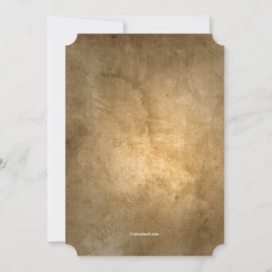 30e verjaardag foto uitnodiging (Achterkant)