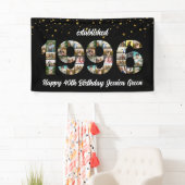 30e verjaardag Fotocollage opgericht 1996 Spandoek (Insitu)