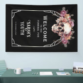 30e Verjaardag Funeral Welcome Spandoek (Beurs)
