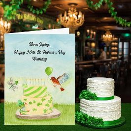 30e Verjaardag Gelukkige St. Patrick's Dag Kaart