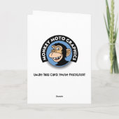 30e verjaardag geruststellen kaart (Achterkant)