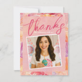 30e verjaardag gesprek dertig tot mij dank je kaar bedankkaart (Voorkant)