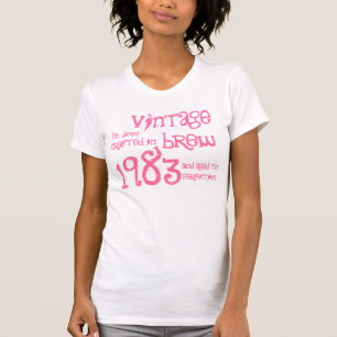 30e verjaardag Gift 1983 Brew Army H215 T-shirt
