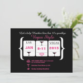 30e verjaardag gokautomaat kaart (Staand voorkant)