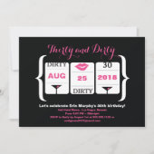 30e verjaardag gokautomaat kaart (Voorkant)