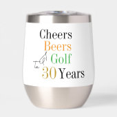 30e verjaardag Golf Party Cheers Bieren (Voorkant)