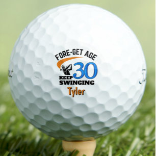30e verjaardag golfballen 30 jaar grappig cadeau b