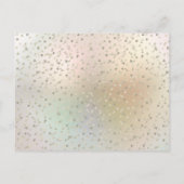 30e verjaardag Harten Confetti Save the Date  Aankondigingskaart (Achterkant)