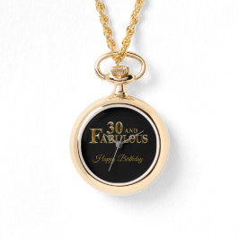 30e verjaardag horloge