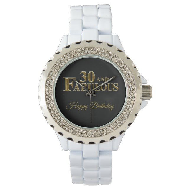 30e verjaardag horloge (Voorkant)