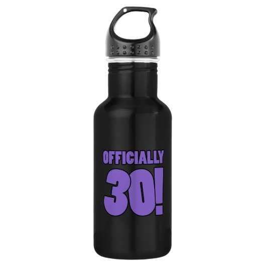 30e verjaardag Humor Waterfles (Voorkant)