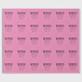 30e verjaardag inpakpapier ongebruikelijke dagen o (Vlak)