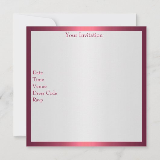 30e verjaardag Jewel Bow White Pink Kaart (Achterkant)