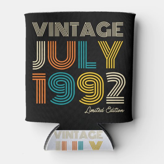 30e verjaardag juli 1992 Limited Edition Blikjeskoeler (Voorkant)