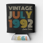 30e verjaardag juli 1992 Limited Edition Blikjeskoeler (Achterkant)