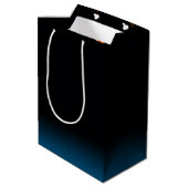 30e verjaardag kaarsen Middelgrote Gift Bag Medium Cadeauzakje (Achterkant Gekanteld)