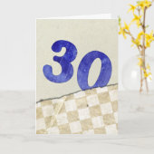 30e verjaardag kaart (Gele Bloem)