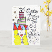 30e verjaardag kaart (Gele Bloem)