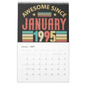 30e verjaardag kalender (Jan 2027)