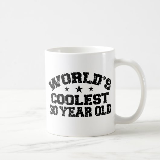 30e verjaardag koffiemok (Rechts)