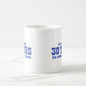 30e verjaardag koffiemok (Center)