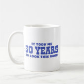 30e verjaardag koffiemok (Links)