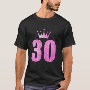 30e verjaardag Koningin Koningin Koninklijk 30e ve T-shirt