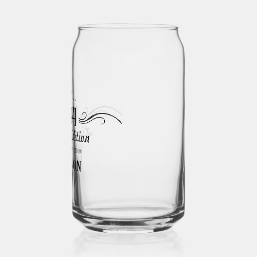 30e verjaardag Limited Edition 1994 Blikvorm Glas (Links)