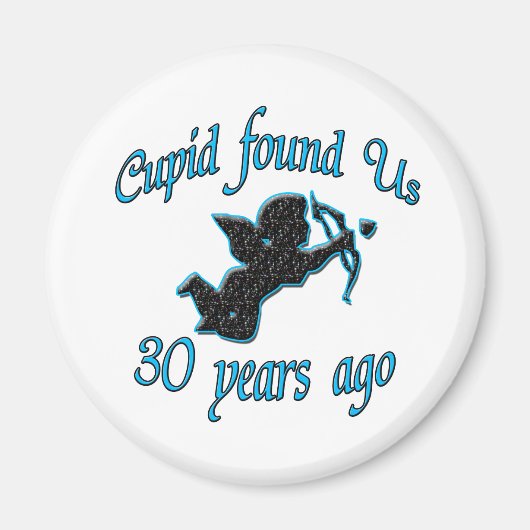 30e. Verjaardag Magneet (Voorkant)