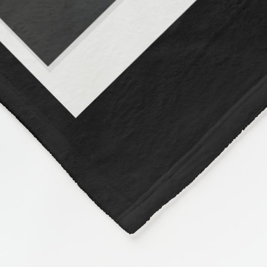 30e verjaardag Mam Foto Collage Sjabloon Black Fleece Deken (Hoek)