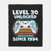 30e verjaardag man vrouw 30 jaar 1994 fleece deken (Voorkant)