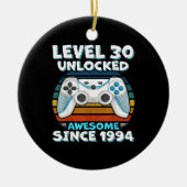 30e verjaardag Man Vrouw 30 jaar 1994 Keramisch Ornament (Voorkant)