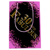 30e verjaardag medium cadeauzakje (Voorkant)