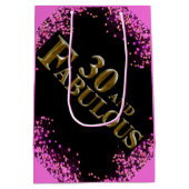 30e verjaardag medium cadeauzakje (Achterkant)