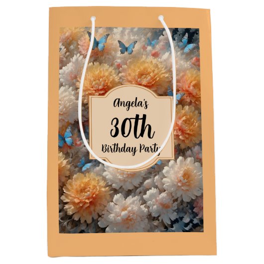 30e verjaardag medium cadeauzakje (Voorkant)