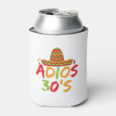 30e verjaardag Mexicaanse Partij Cinco de Mayo Fie Blikjeskoeler (Blikje Voorkant)