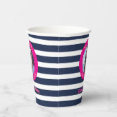 30e verjaardag nautische foto partij cups papieren bekers (Rechts)