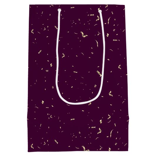 30e verjaardag Neon Sign en Confetti Medium Cadeauzakje (Achterkant)